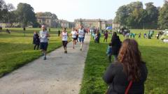 151004 Bramham 10k Liz Wood and Mike Powell.jpg